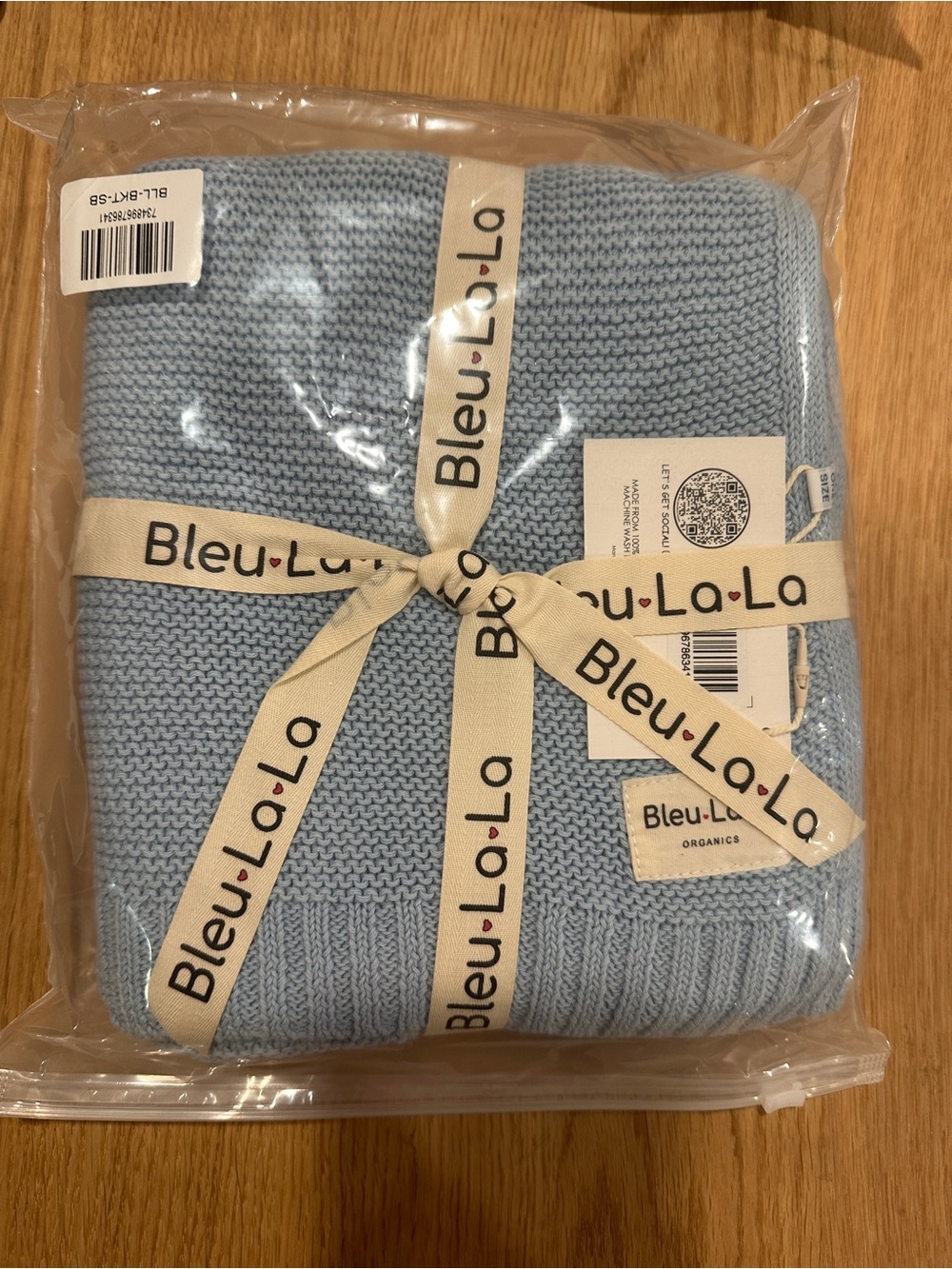 Bleu La La Blanket